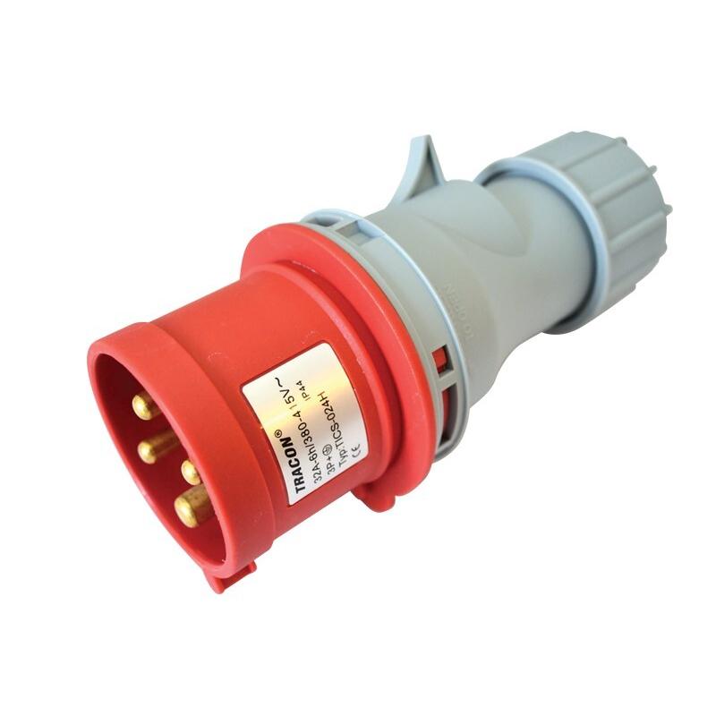 Ipari dugvilla lengő 4 pólus 32A 400V 3P+F IP44 Tracon