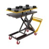 Emelőasztal hidraulikus - Emelés: 800-1800 mm - 1500 kg - Winntec