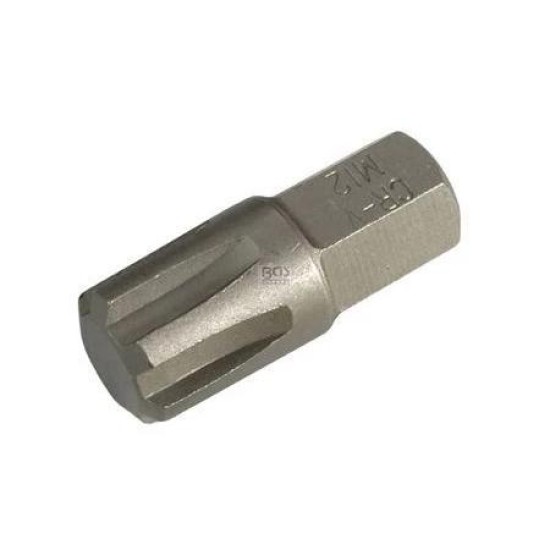 Bit ribe M12 - 10 mm h: 30 mm (BGS-4767)