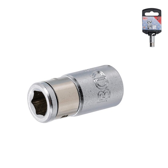 Bit tartó adapter 1/4"- 1/4"-os bithez (BGS-8213)