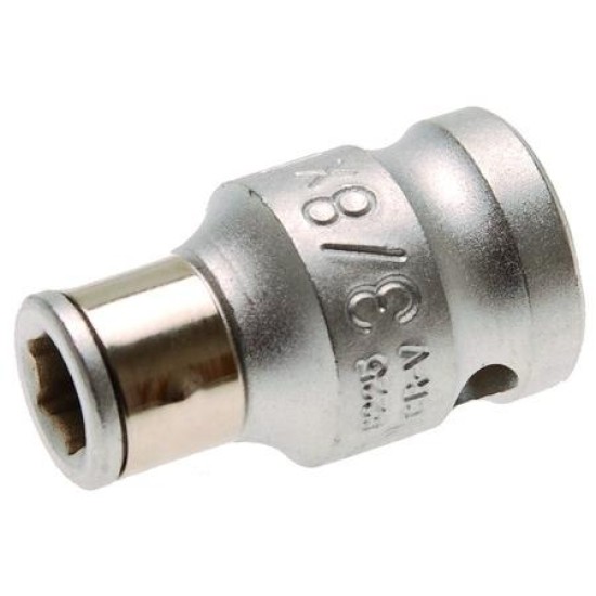 Bit tartó adapter 3/8"- 1/4"-os bithez (BGS-8225)