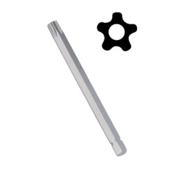 Bit ötágú torx T-08 88 mm lyukas (5408) Bit ötágú torx T-08 88 mm lyukas (5408)