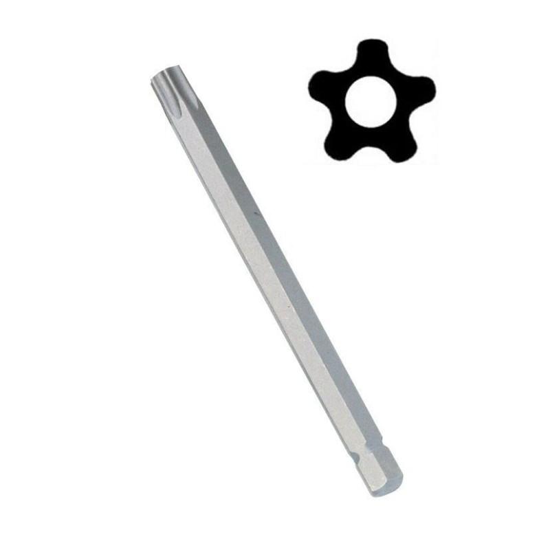 Bit ötágú torx T-45 88 mm lyukas (5445)