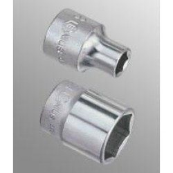 Dugókulcs - crowafej 3/8" 6 lap normál 18 mm (323218) Dugókulcs - crowafej 3/8" 6 lap normál 18 mm (323218)