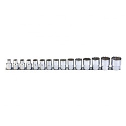 Dugókulcs - crowafej klt. 1/2" 12 sz. 10-30 mm 15 db-os (TW-415M) Dugókulcs - crowafej klt. 1/2" 12 sz. 10-30 mm 15 db-os (TW-415M)