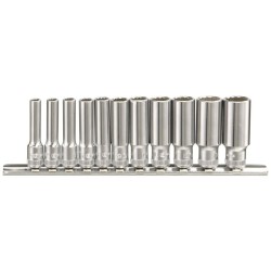 Dugókulcs - crowafej klt. 1/4" 12 sz. 5.5-14 mm hossz. 11 db (TW-211MD) Dugókulcs - crowafej klt. 1/4" 12 sz. 5.5-14 mm hossz. 11 db (TW-211MD)