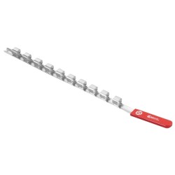 Dugókulcstartó sín 3/4" 10 db-os (010156) Dugókulcstartó sín 3/4" 10 db-os (010156)