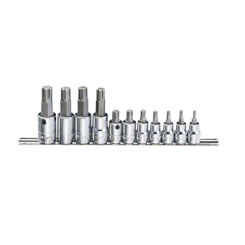 Rátűzőkulcs klt. 3/8" - 1/2" RIBE 4-16-ig 11 db-os (BS-3411S)