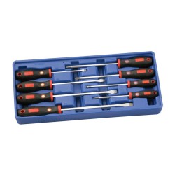 Tálcás Genius csavarhúzó klt. SL + PH + PZ 8 db-os - 1/3 (TR-508Z)