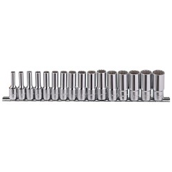Dugókulcs - crowafej klt. 3/8" 12 sz. 6-21 mm hossz. 16 db-os (TW-316MD) Dugókulcs - crowafej klt. 3/8" 12 sz. 6-21 mm hossz. 16 db-os (TW-316MD)