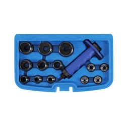 Tömítés kivágó és lyukasztó készlet 14r. 5-35 mm (BGS-566) Tömítés kivágó és lyukasztó készlet 14r. 5-35 mm (BGS-566)