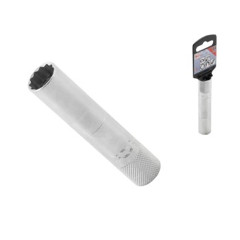 Gyertyakulcs 14-es rövid 3/8" (BGS-2446)