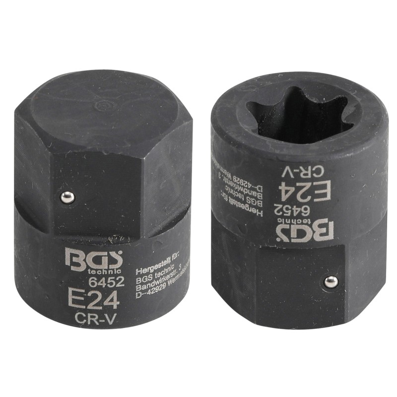 BGS Bit belső torx E24 (BGS-6452) BGS Bit belső torx E24 (BGS-6452)