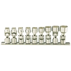 Dugókulcs - crowafej klt. 1/4" 12 sz. csuklós, 6-14 mm (US-209M) Dugókulcs - crowafej klt. 1/4" 12 sz. csuklós, 6-14 mm (US-209M)