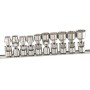 Dugókulcs - crowafej klt. 3/8" 12 sz. csuklós 10-19 mm (US-310M)