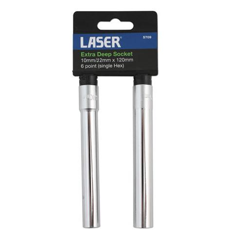 Dugókulcs - crowafej klt. 3/8" extra hosszú 2 db 10-12 mm x 120 mm (LAS-5709) Dugókulcs - crowafej klt. 3/8" extra hosszú 2 db 10-12 mm x 120 mm (LAS-5709)