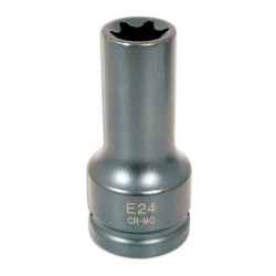 Légkulcsfej 3/4" hosszú belső torx E24 (LAS-4562) Légkulcsfej 3/4" hosszú belső torx E24 (LAS-4562)