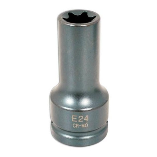 Légkulcsfej 3/4" hosszú belső torx E24 (LAS-4562)