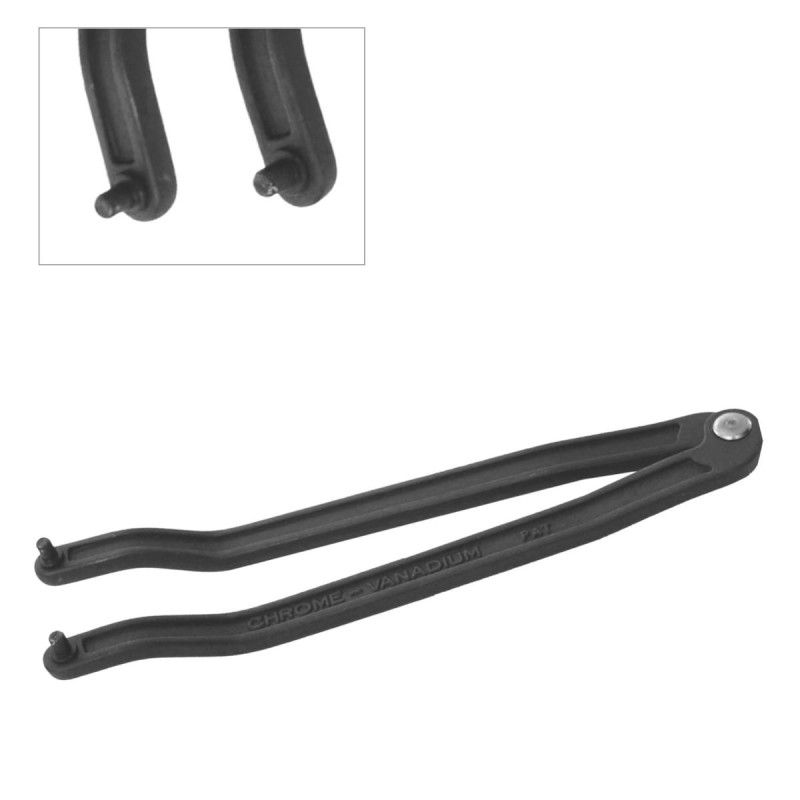 Körmöskulcs, oldalcsapos, állítható 11-60 x 4.0 mm L:172 mm (BGS-1463)