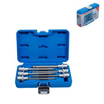 Bit készlet Imbusz 1/2"-os 6 db-os hosszú gömbvégű (BGS-4258) Bit készlet Imbusz 1/2"-os 6 db-os hosszú gömbvégű (BGS-4258)