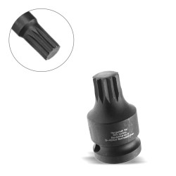 Légkulcsfej 1/2" XZN - Spline M12 rövid (BGS-5381-M12) Légkulcsfej 1/2" XZN - Spline M12 rövid (BGS-5381-M12)