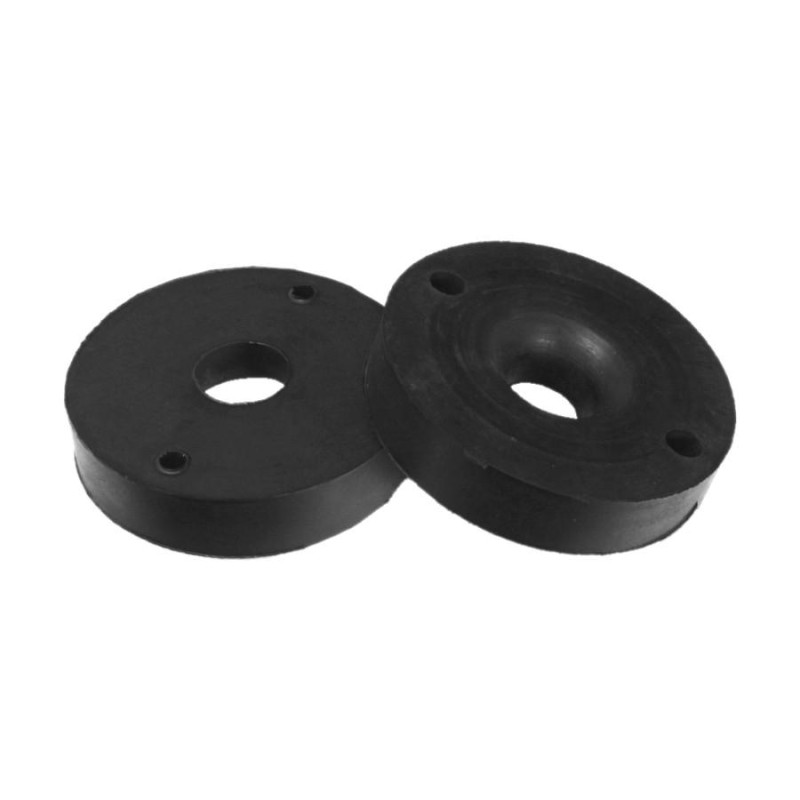 Gumipogácsa aknaperem emelőhöz 95/20 mm felül középen íves-lyukas (GP-A-95) Gumipogácsa aknaperem emelőhöz 95/20 mm felül középen íves-lyukas (GP-A-95)