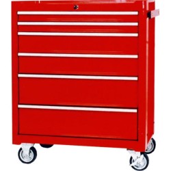 Szerszámos kocsi 06 fiókos - tálcáshoz alkalmas - kivitel (TBR3006-X)