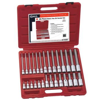 Bit készlet imbusz 28 db-os 3/8"-1/2" (BS-3428H)