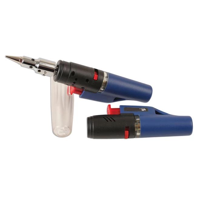 Forrasztópáka - gázpáka piezos + gázos zsugorcső melegítő klt. (LAS-6589)