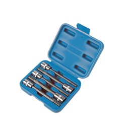 Dugókulcs - crowafej klt. 3/8" belső E-torx 5 db-os E4-E8 extra hosszú (LAS-6782) Dugókulcs - crowafej klt. 3/8" belső E-torx 5 db-os E4-E8 extra hosszú (LAS-6782)
