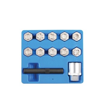 Kerékőr kulcs készlet MERCEDES gyári kerékőrökhöz 12 db-os (LAS-6742) Kerékőr kulcs készlet MERCEDES gyári kerékőrökhöz 12 db-os (LAS-6742)