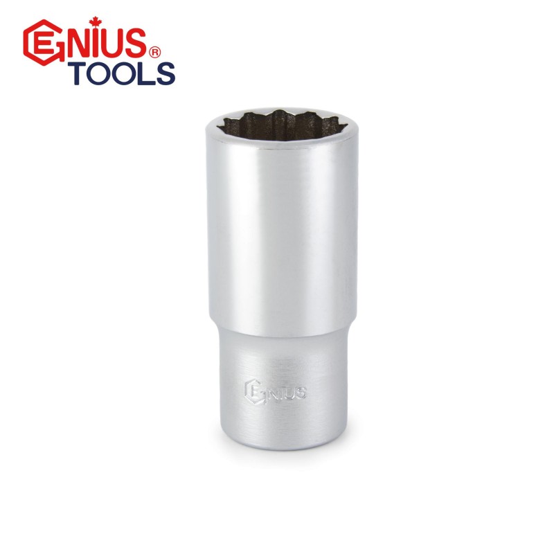 Dugókulcs - crowafej 3/8" 12 lap hosszú 22 mm (336322) Dugókulcs - crowafej 3/8" 12 lap hosszú 22 mm (336322)