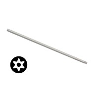Bit torx 1/4" T07*160 mm hatágú lyukas (7707) Bit torx 1/4" T07*160 mm hatágú lyukas (7707)