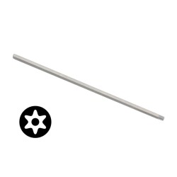 Bit torx 1/4" T09*160 mm hatágú lyukas (7709) Bit torx 1/4" T09*160 mm hatágú lyukas (7709)