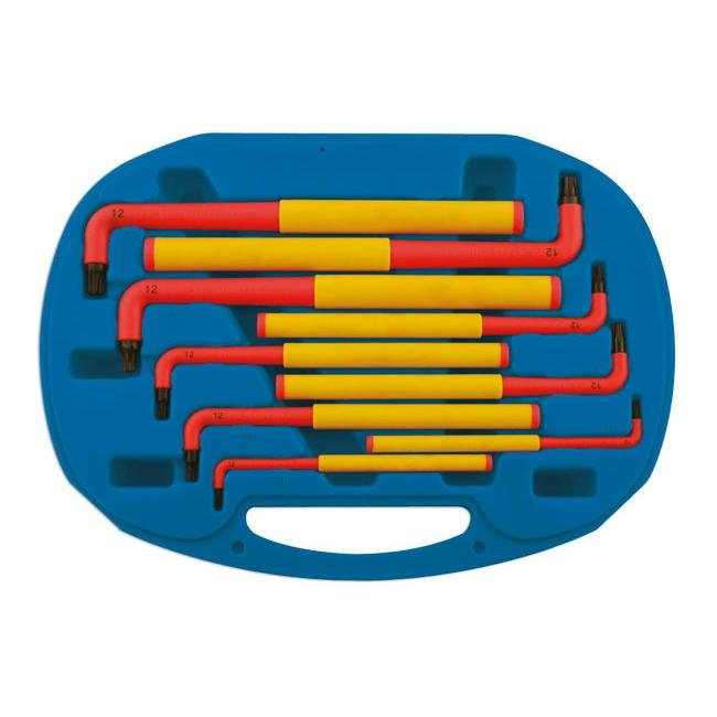 Torx kulcs klt. szigetelt 1000V VDE - hibrid járművekhez is (LAS-5516) Torx kulcs klt. szigetelt 1000V VDE - hibrid járművekhez is (LAS-5516)