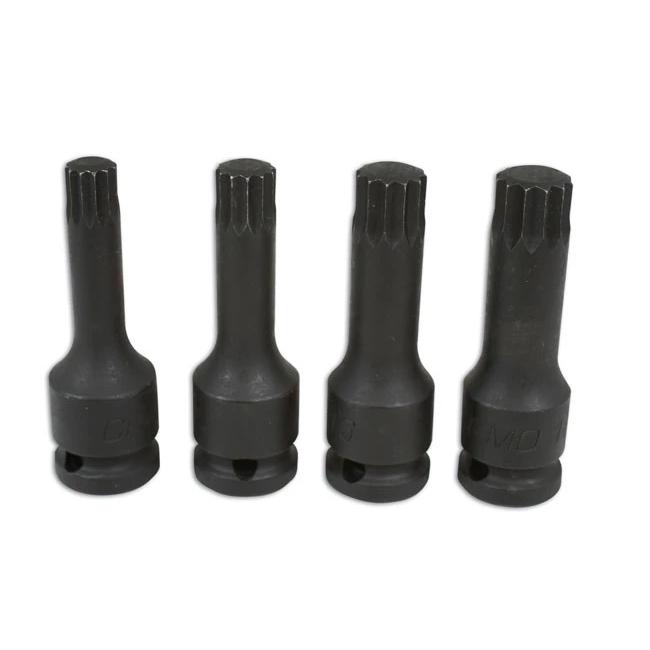 Dugókulcs, gépi XZN (spline) M12-M18 4 részes (LAS-4392) Dugókulcs, gépi XZN (spline) M12-M18 4 részes (LAS-4392)