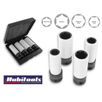 Légkulcsfej klt. 1/2" 4 db-os alufelnhez - SPECIÁLIS MÉRETEK (HU42066)