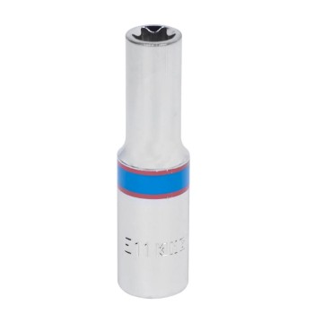 Dugókulcs - crowafej 3/8" belső torx hosszított E11 (327511M)