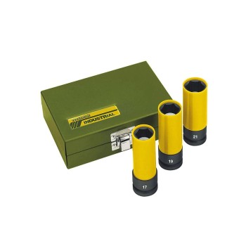 Légkulcsfej klt. 1/2" 3 db-os alufelnihez (23.938) Légkulcsfej klt. 1/2" 3 db-os alufelnihez (23.938)