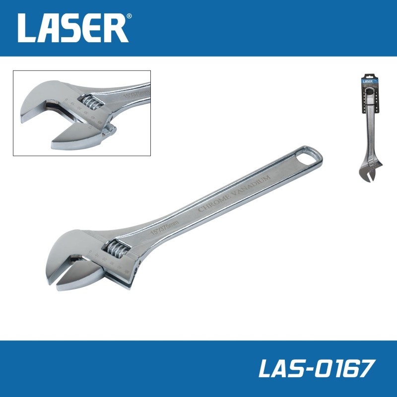 Állítható kulcs 0-45 mm - 380 mm (LAS-0167) Állítható kulcs 0-45 mm - 380 mm (LAS-0167)