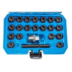 Kerékanya leszedő készlet 22 db-os Audihoz (MK6146) Kerékanya leszedő készlet 22 db-os Audihoz (MK6146)