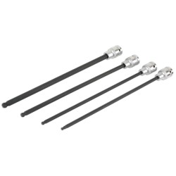 Rátűzőkulcs klt. 1/2" gömbv. Extra hosszú 5-10 mm (LAS-6711)