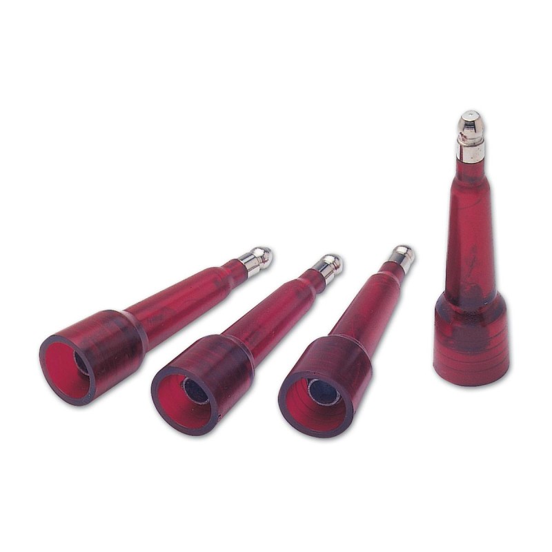 Laser Tools gyújtótrafó teszter készlet, 4 db-os, átlátszó gyertya adapterekkel