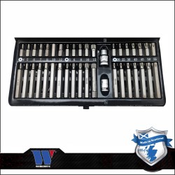 Torx-imb.-spline bit klt. 40 db (6881-WW)