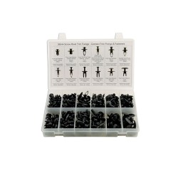 Műanyag patent készlet vegyes.- menetes. 240 db (CON-36044)