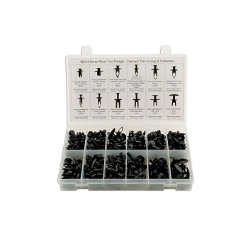 Műanyag patent készlet vegyes.- menetes. 240 db (CON-36044)