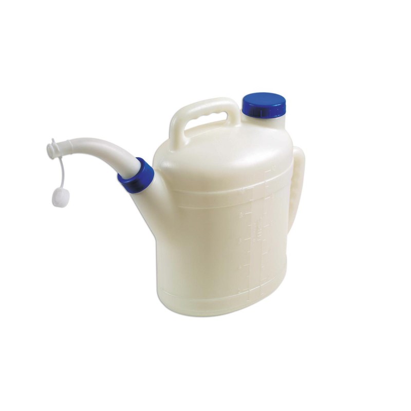 Olajbetöltő kanna 10 literes - skálázott - profi (LAS-6868)