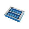 Rátűzőkulcs 12 db-os 1/4'-os Torx T5-T40, Gépi - AT18 - (LAS-7398)