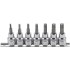 Behajtófej-készlet , 10 mm (3/8') , T-profil (Torx) , 7 darabos (BGS-5108) Behajtófej-készlet , 10 mm (3/8') , T-profil (Torx) , 7 darabos (BGS-5108)