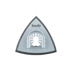 Multifunkciós tartozék tépőzáras csiszolótalp 93 mm perforált - KWB Multifunkciós tartozék tépőzáras csiszolótalp 93 mm perforált - KWB